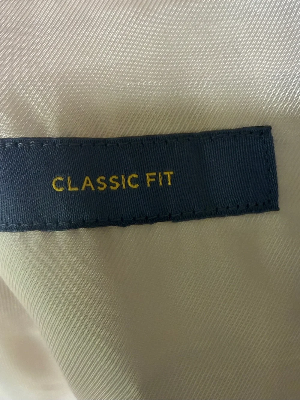Stafford Men's Ivory Signature Linen Blend Tailored Blazer Jacket Size 52R
